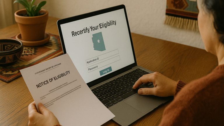 Arizona Recertification Lifeline Help